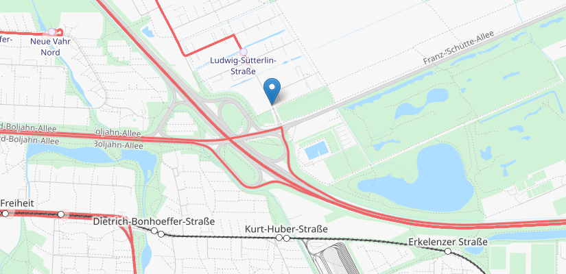 Anfahrtskarte Louis-Leitz-Straße 